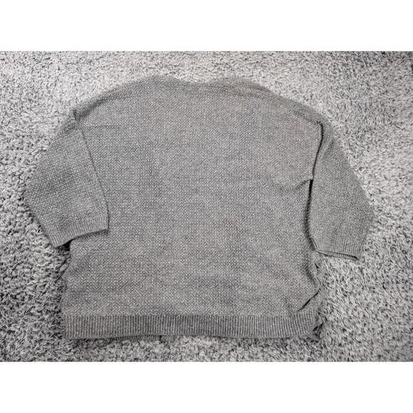 Madewell Sweater Women Extra Small Gray Classiccore Cardigan Casual Chunky Knit - Picture 6 of 7